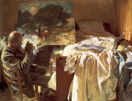 John Singer Sargent Self Portrait of John Singer Sargent Spain oil painting art